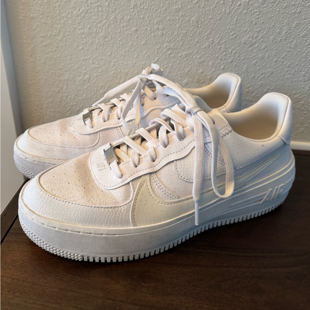 Nike Air Force 1 Sage Low Platform — white size 11